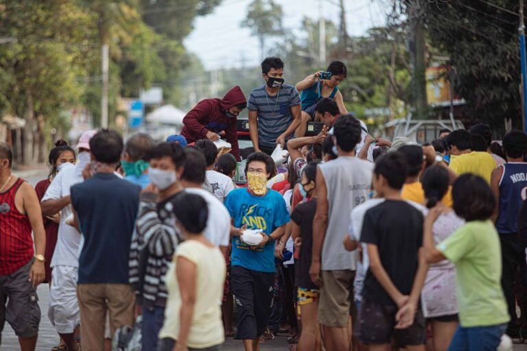 Relief goods distribution to disaster affected communities